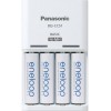 Panasonic Basic BQ-CC51 Φορτιστής 4 Μπαταριών Ni-MH Μεγέθους AA/AAA Σετ με 4x ΑΑ 2000mAh σε Λευκό χρώμα