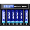 XTAR MC6C USB Φορτιστής 6 Μπαταριών Li-ion Μεγέθους 18650