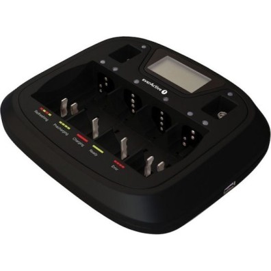 everActive NC-900U Φορτιστής 8 Μπαταριών Ni-Cd/Ni-MH Μεγέθους AA/AAA/9V/D