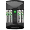 Energizer ACCU Recharge Pro Φορτιστής 4 Μπαταριών Ni-MH Μεγέθους AA/AAA Σετ με 4x AA 2000mAh