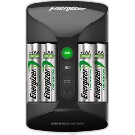 Energizer ACCU Recharge Pro Φορτιστής 4 Μπαταριών Ni-MH Μεγέθους AA/AAA Σετ με 4x AA 2000mAh