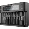 everActive UC-800 Φορτιστής 8 Μπαταριών Li-ion/Ni-MH Μεγέθους AA/AAA/D/18650/16340/26650/14500