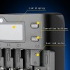 everActive UC-800 Φορτιστής 8 Μπαταριών Li-ion/Ni-MH Μεγέθους AA/AAA/D/18650/16340/26650/14500