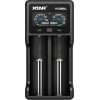XTAR VC2SL USB Φορτιστής 2 Μπαταριών Li-ion/Ni-MH Μεγέθους AA/AAA/D/18650/21700