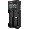 XTAR VC2SL USB Φορτιστής 2 Μπαταριών Li-ion/Ni-MH Μεγέθους AA/AAA/D/18650/21700