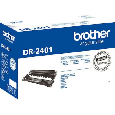 Brother DR-2401 Γνήσιο Drum Laser Εκτυπωτή Μαύρο 12000 Σελίδων DR-2401