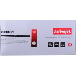 Active Jet Συμβατό Drum για Laser Εκτυπωτή OKI 44574302 25000 Σελίδων Μαύρο
