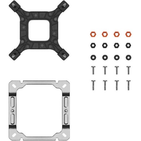 Deepcool AK400 DIGITAL SE Ψύκτρα Επεξεργαστή για Socket AM4/AM5/1200/115x Λευκή