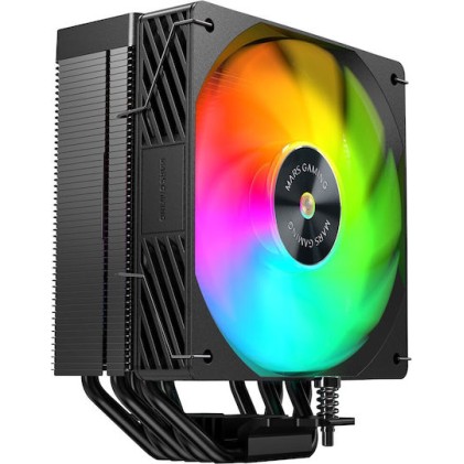 Mars Gaming MCPUX5ARGB Ψύκτρα Επεξεργαστή για Socket AM4/AM5/1200/115x/1700