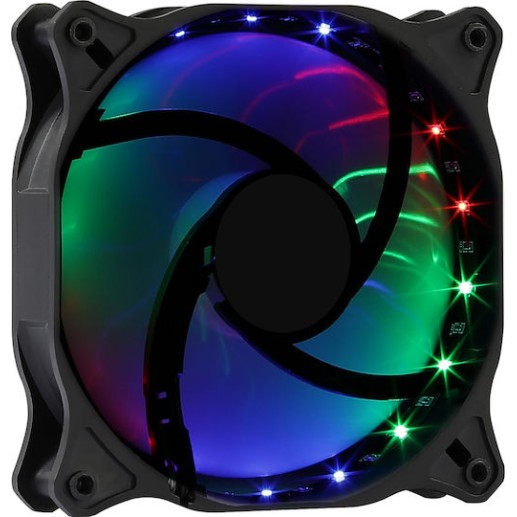 Aerocool Cosmo 12 FRGB Case Fan 120mm με Σύνδεση 4-Pin Molex