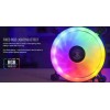 Aerocool Spectro 12 FRGB Case Fan 120mm με Σύνδεση 4-Pin Molex