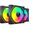Mars Gaming Case Fan 120mm με ARGB Φωτισμό 3τμχ