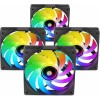 Mars Gaming MFSI4KIT Case Fan 120mm με RGB Φωτισμό