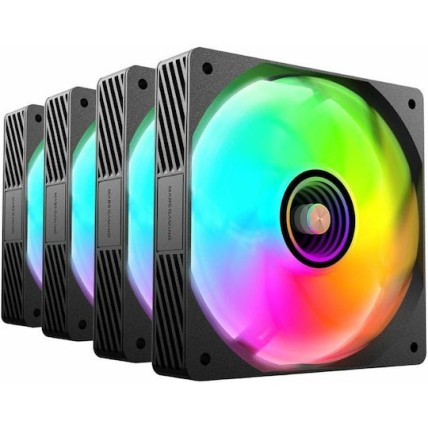 Mars Gaming MFSI4KIT Case Fan 120mm με RGB Φωτισμό