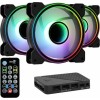 Aerocool Mirage 12 ARGB Pro Case Fan 120mm με Σύνδεση 6-Pin 3τμχ