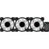 Aerocool Mirage 12 ARGB Pro Case Fan 120mm με Σύνδεση 6-Pin 3τμχ