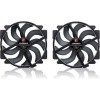 Noctua NF-A14X25R G2 PWM SX2-PP Case Fan 140mm με Σύνδεση 4-Pin 2τμχ chromax.black