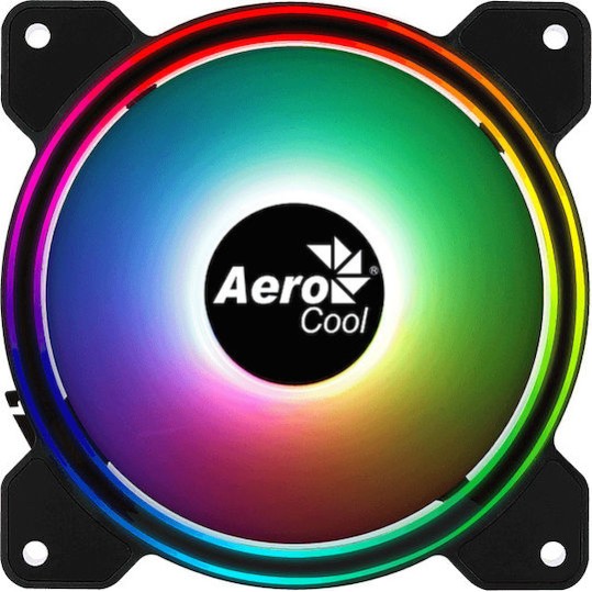 Aerocool Saturn 12F ARGB Case Fan 120mm με Σύνδεση 6-Pin