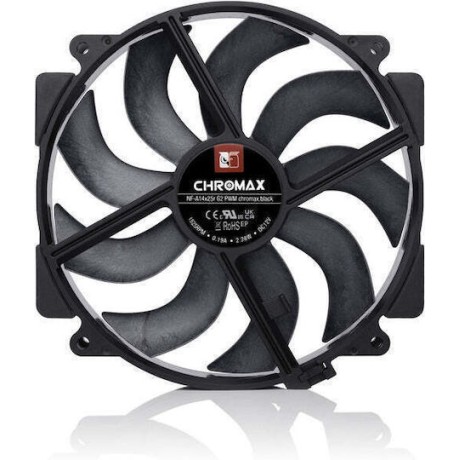 Noctua NF-A14X25R G2 PWM Case Fan 140mm με Σύνδεση 4-Pin chromax.black