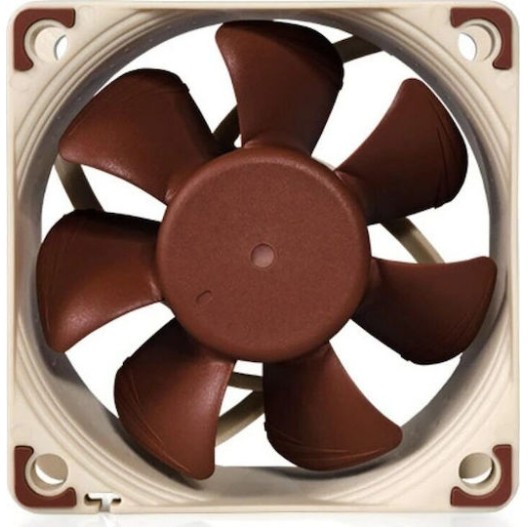 Noctua NF-A6x25 5V Case Fan 60mm με Σύνδεση 4-Pin PWM Καφέ