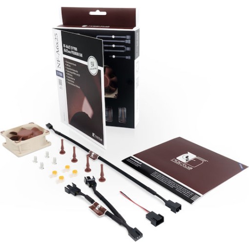 Noctua NF-A6x25 5V Case Fan 60mm με Σύνδεση 4-Pin PWM Καφέ