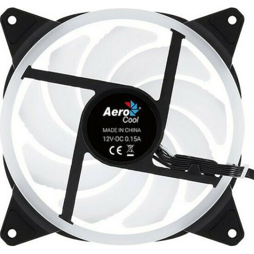 Aerocool PGS Duo 14 ARGB Case Fan 140mm με Σύνδεση 6-Pin