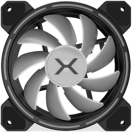 Krux Lunar 120 Case Fan με ARGB Φωτισμό και Σύνδεση 3-Pin