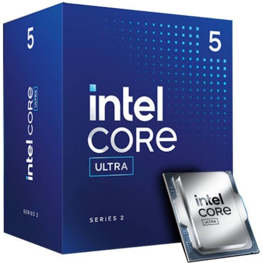 Intel Ultra 5 225F 2.7GHz Επεξεργαστής 10 Πυρήνων για Socket 1851 σε Κουτί με Ψύκτρα