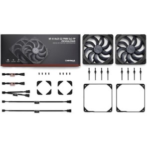 Noctua NF-A14x25 G2 PWM Case Fan 140mm με Σύνδεση 4-Pin 2τμχ
