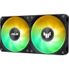 Asus TUF Gaming LC III 240 Υδρόψυξη Επεξεργαστή Διπλού Ανεμιστήρα 120mm για Socket AM4/AM5/1700/1200 με ARGB Φωτισμό