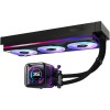 ASRock Phantom Gaming 360 LCD Υδρόψυξη Επεξεργαστή Τριπλού Ανεμιστήρα 120mm για Socket AM4/AM5/1700 με ARGB Φωτισμό