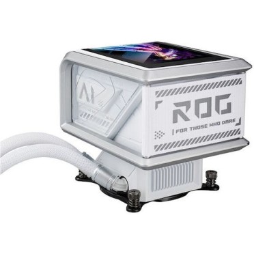 Asus ROG Ryuo IV SLC 360 ARGB Υδρόψυξη Επεξεργαστή Τριπλού Ανεμιστήρα 120mm για Socket AM4/AM5/1700 Λευκή