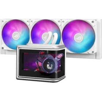 Asus ROG Ryuo IV SLC 360 ARGB Υδρόψυξη Επεξεργαστή Τριπλού Ανεμιστήρα 120mm για Socket AM4/AM5/1700 Λευκή