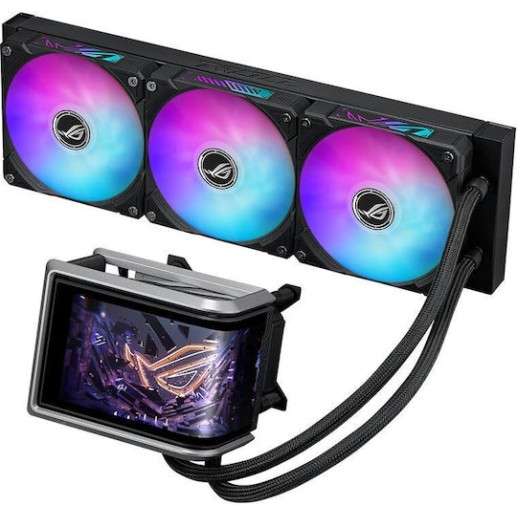Asus ROG Ryuo IV 360 ARGB (v2) Υδρόψυξη Επεξεργαστή Διπλού Ανεμιστήρα 120mm για Socket AM4/AM5/1700/1200/115x
