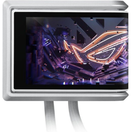 Asus ROG Ryuo IV 360 ARGB Υδρόψυξη Επεξεργαστή Τριπλού Ανεμιστήρα 120mm για Socket AM4/AM5/1700/1200/115x Λευκή