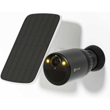 Ezviz BC1C 4K & Solar Panel F Kit IP Κάμερα Παρακολούθησης 4K Αδιάβροχη Μπαταρίας με Αμφίδρομη Επικοινωνία και Φακό 2.8mm
