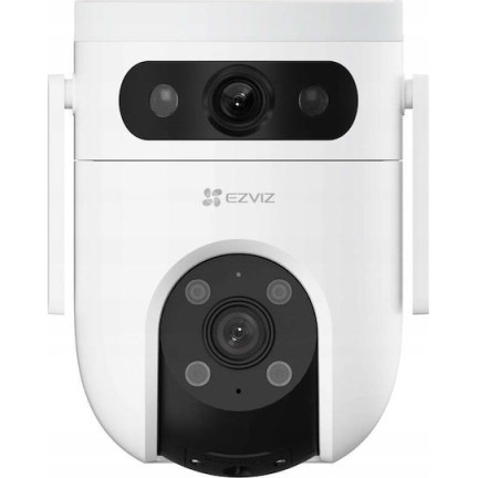 Ezviz CS-H9c IP Dual Κάμερα Παρακολούθησης Wi-Fi 3+3MP Αδιάβροχη με Αμφίδρομη Επικοινωνία και Φακό 2.8mm