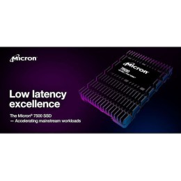 Micron 7500 Pro SSD 7.7TB τύπου 2.5'' με σύνδεση PCI Express 4.0 MTFDKCC7T6TGP-1BK1DABYYR