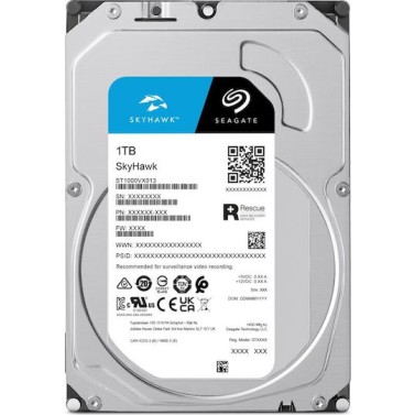 Seagate SkyHawk 1TB HDD Σκληρός Δίσκος 3.5