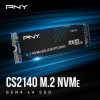 PNY SSD 1TB τύπου M.2 με σύνδεση PCI Express 4.0 M280CS2140-1TB-RB