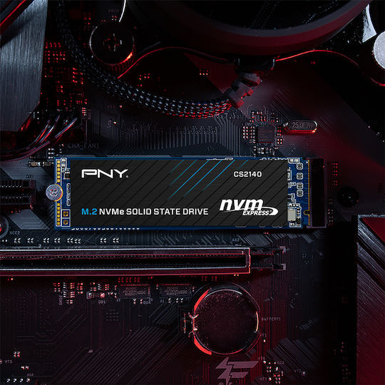 PNY SSD 1TB τύπου M.2 με σύνδεση PCI Express 4.0 M280CS2140-1TB-RB