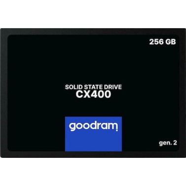 GoodRAM CX400 Gen.2 SSD 256GB τύπου 2.5'' με σύνδεση SATA III SSDPR-CX400-256-G2