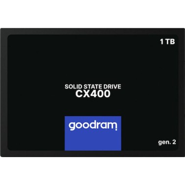 GoodRAM CX400 gen.2 SSD 1TB τύπου 2.5'' με σύνδεση SATA III SSDPR-CX400-01T-G2