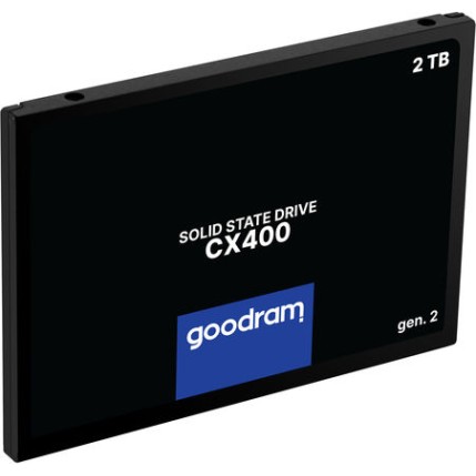 GoodRAM CX400 Gen.2 SSD 2TB τύπου 2.5'' με σύνδεση SATA III SSDPR-CX400-02T-G2