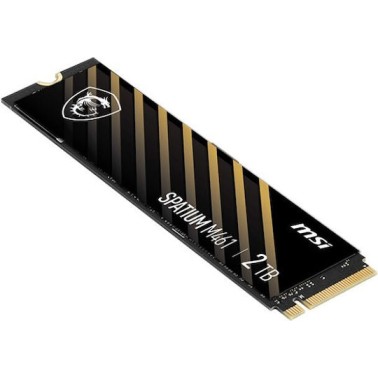 MSI Spatium M461 SSD 2TB τύπου M.2 με σύνδεση PCI Express 4.0 S78-440Q550-P83