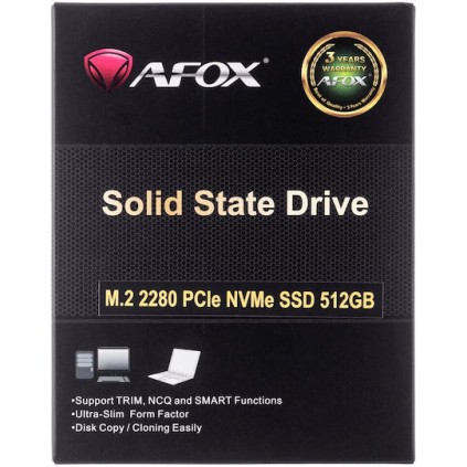 Afox ME300 SSD 512GB τύπου M.2 με σύνδεση PCI Express 3.0 ME300-512GN