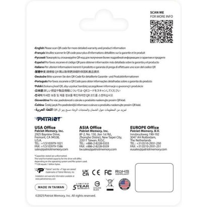 Patriot Viper P410 SSD 2TB M.2 NVMe PCI Express 4.0 P410P2TBM28H
