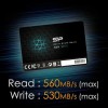 Silicon Power Ace A55 SSD 2TB τύπου 2.5'' με σύνδεση SATA III SP002TBSS3A55S25