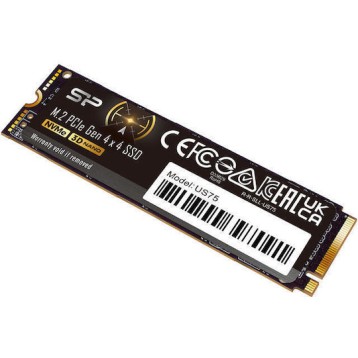 Silicon Power US75 SSD 4.1TB τύπου M.2 με σύνδεση PCI Express 4.0 (PS5 Compatible) SP04KGBP44US7505