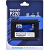 Patriot P220 SSD 2TB τύπου 2.5'' με σύνδεση SATA III P220S2TB25